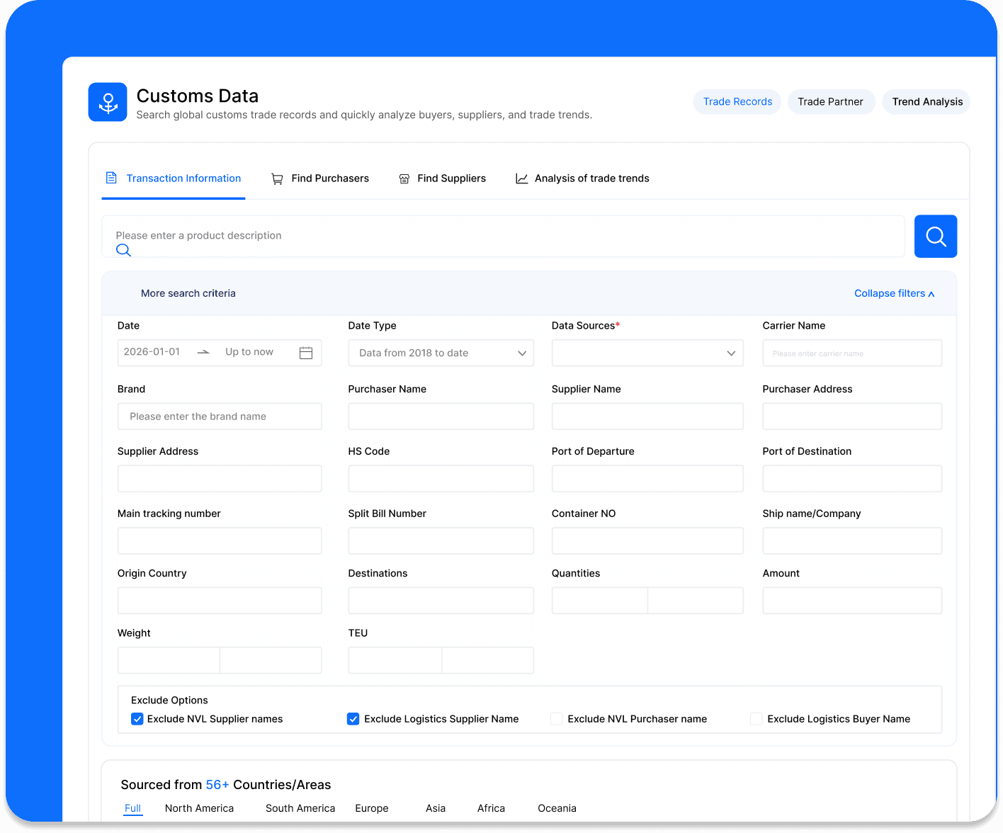 Customs Data Intelligence