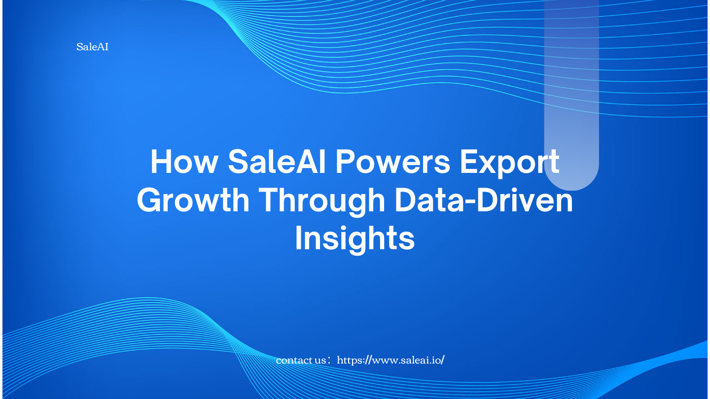 cómo los potenciales de los salei exportan el crecimiento a través de ideas basadas en datos
