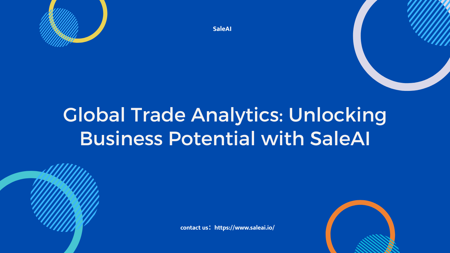 Análisis comercial global: desbloqueo potencial comercial con saleai