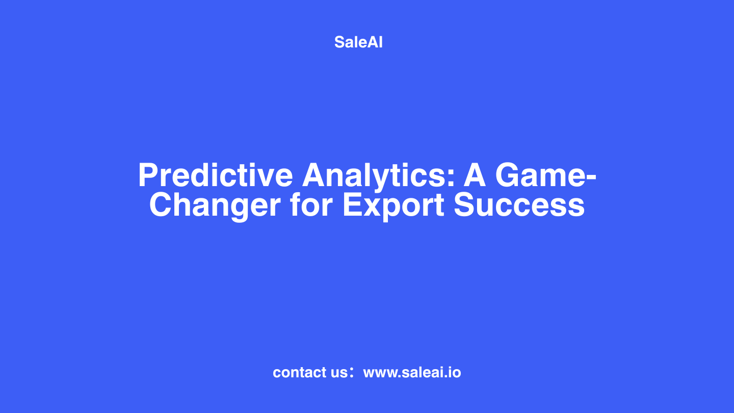 analítico predictivo: un compasitor de juegos para el éxito de exportación