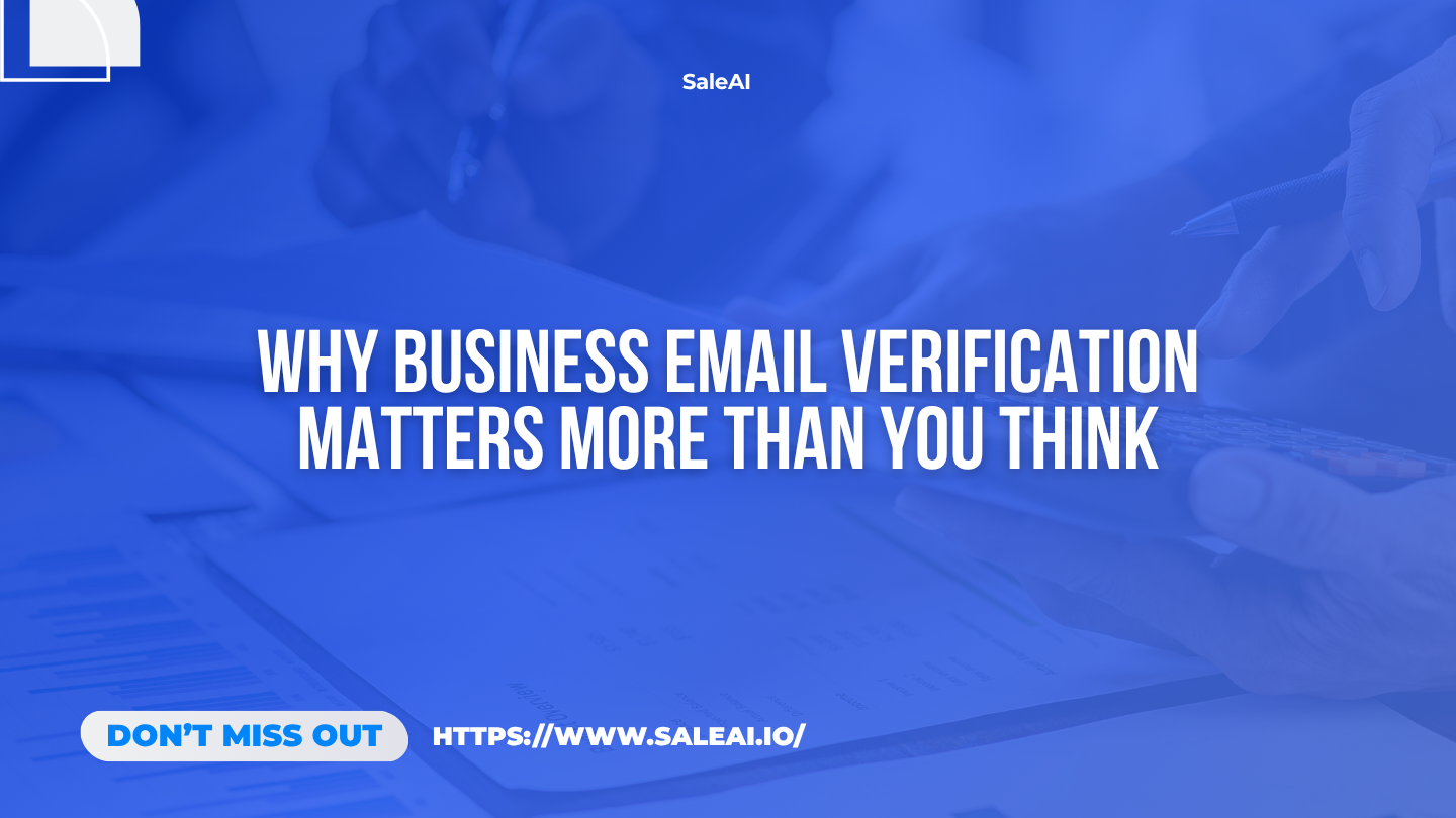为什么业务电子邮件验证比您想象的重要 为什么业务电子邮件验证比您想象的重要