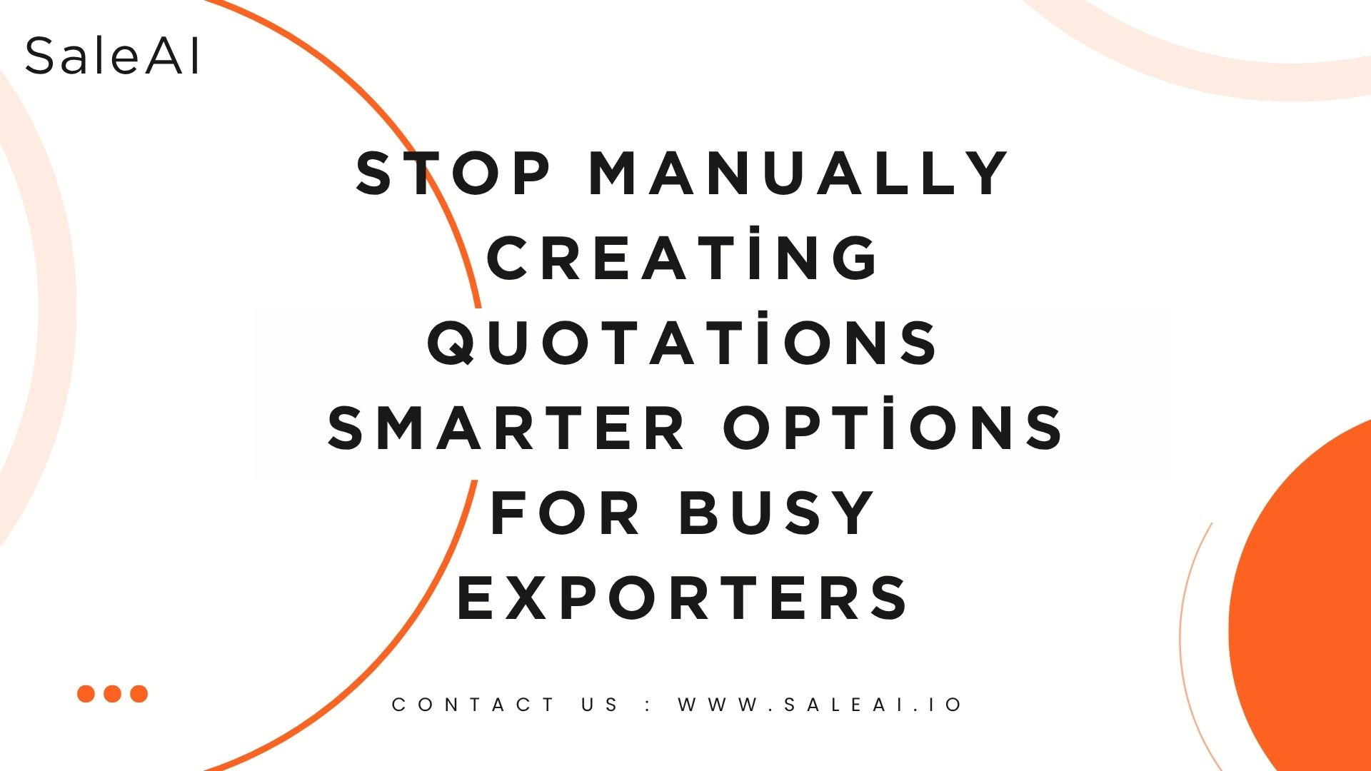 AI export quotation tool powered by SaleAI with instant PDF generation