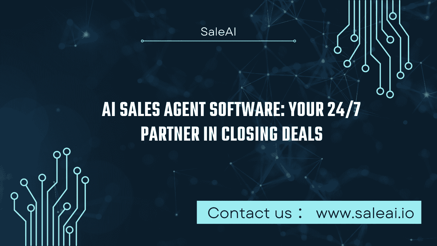 Software de inteligencia artificial para agentes de ventas | Poder de venta 24/7 para su negocio Software de inteligencia artificial para agentes de ventas | Poder de venta 24/7 para su negocio