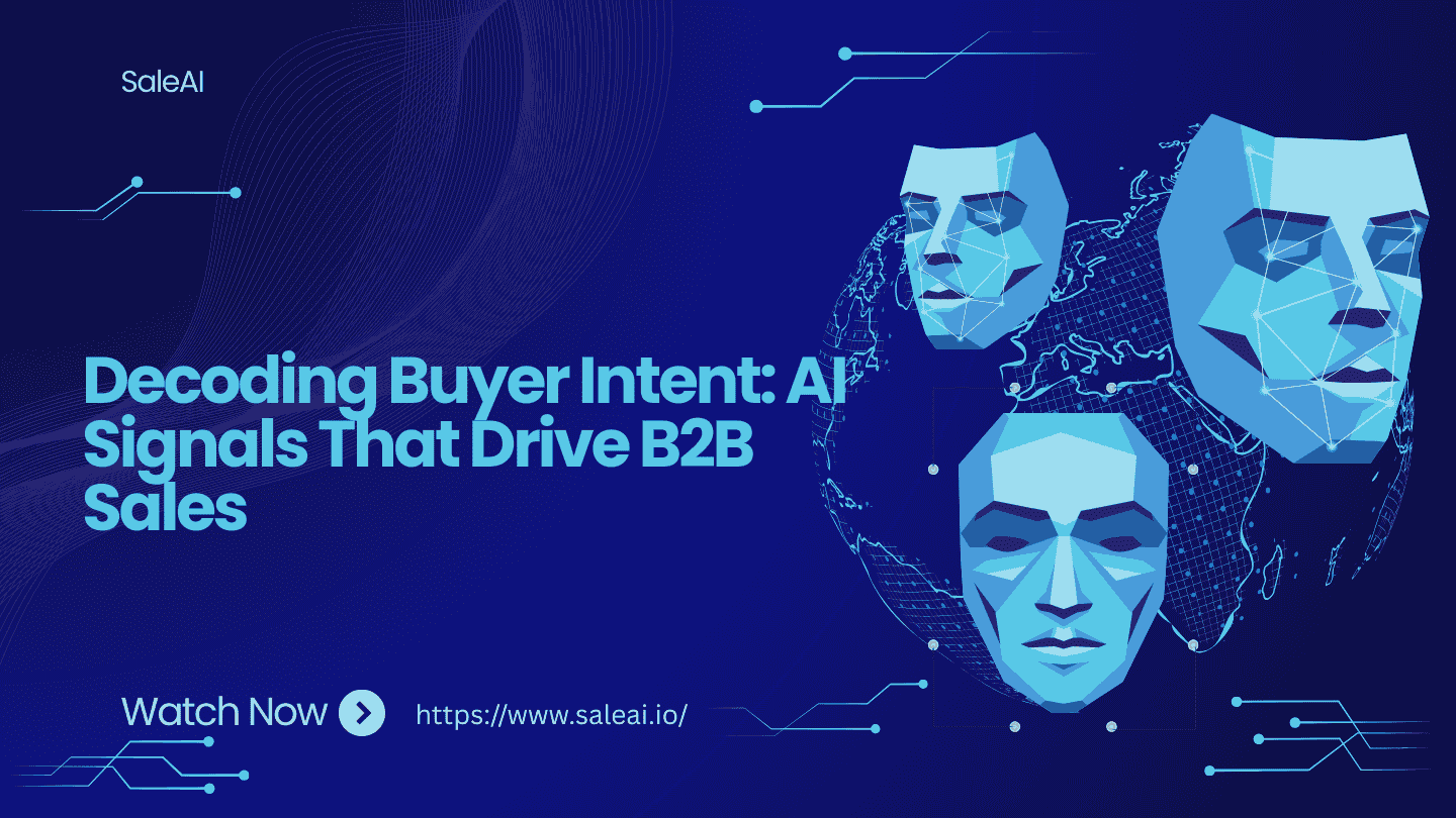 解读买家意图：推动 B2B 销售的 AI 信号