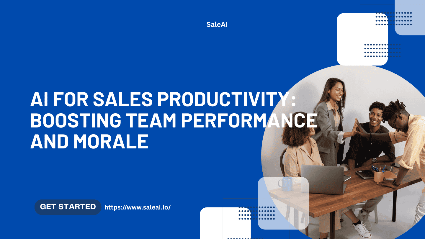 人工智能提升销售效率:提升团队绩效和士气