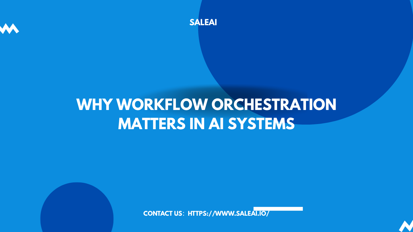 Por que a orquestração de fluxos de trabalho é importante em sistemas de IA