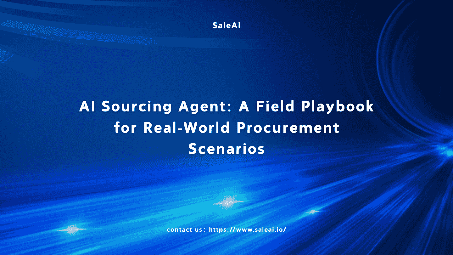 Agente de abastecimiento de IA: un manual de estrategias para escenarios de adquisiciones del mundo real Agente de abastecimiento de IA: un manual de estrategias para escenarios de adquisiciones del mundo real