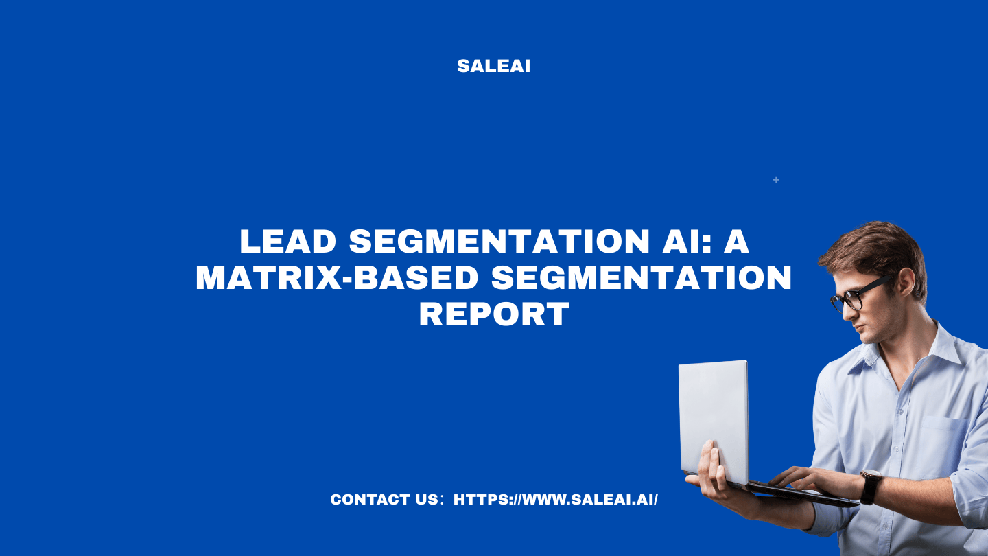 Lead Segmentation AI: A Matrix-Based Segmentation Report