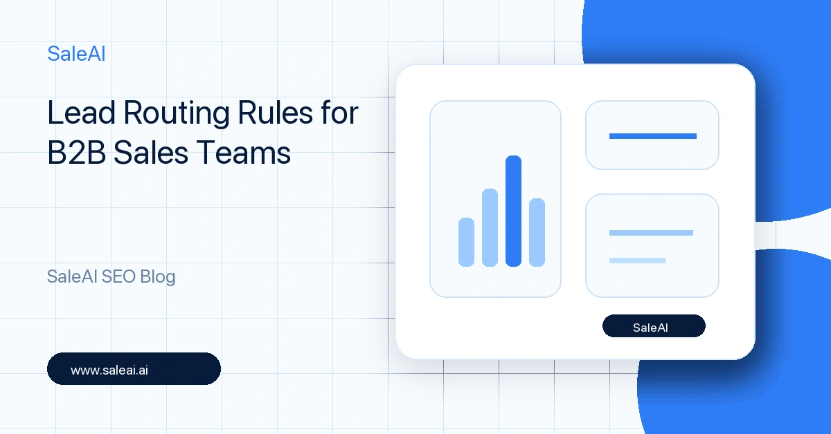 Regeln für das Lead-Routing für B2B-Vertriebsteams Regeln für das Lead-Routing für B2B-Vertriebsteams