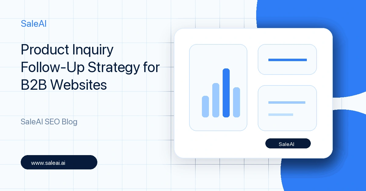 Estrategia de seguimiento de consultas sobre productos para sitios web B2B Estrategia de seguimiento de consultas sobre productos para sitios web B2B