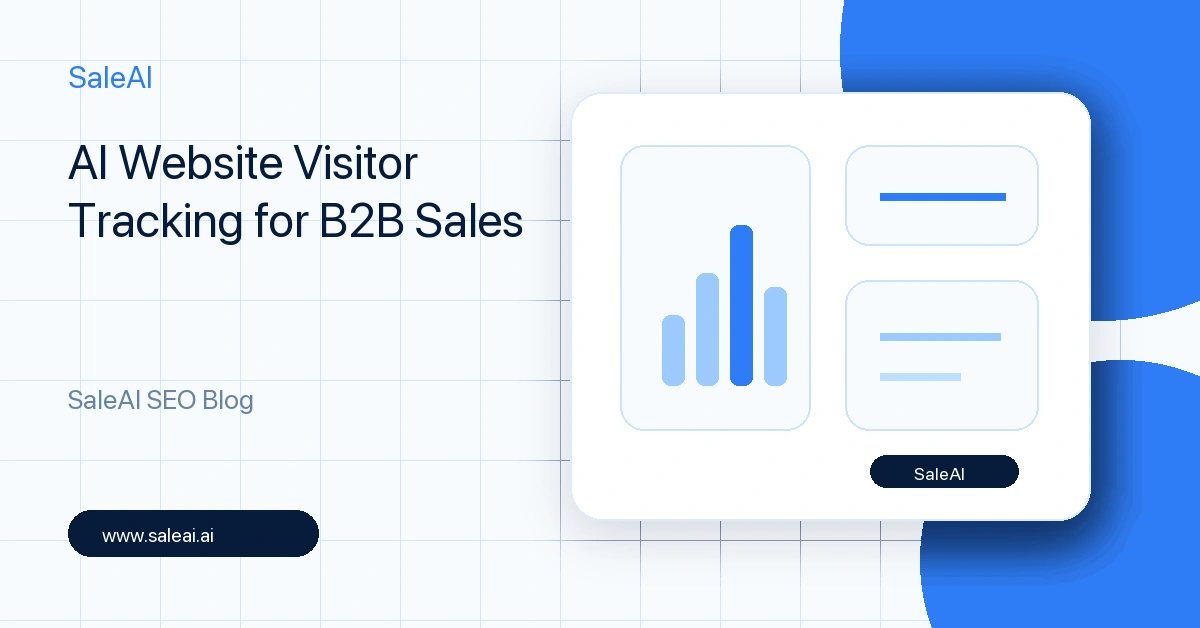 Отслеживание посетителей веб-сайта с помощью ИИ для B2B-продаж Отслеживание посетителей веб-сайта с помощью ИИ для B2B-продаж